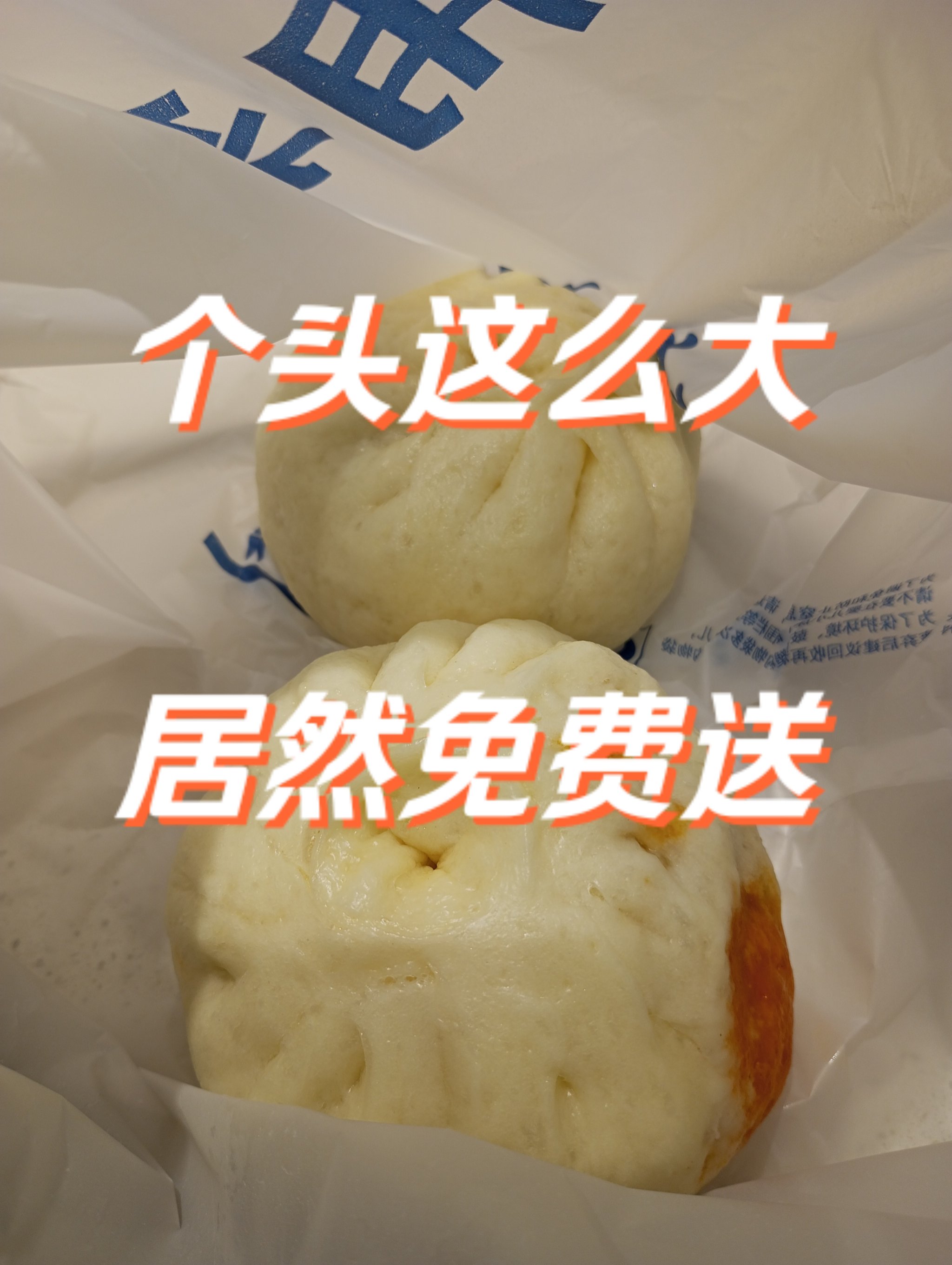 大包子免费送啦