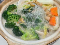 鱼汤干贝虾米杂菜煲-新旺茶餐厅(鑫耀·光环live店)