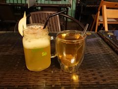 苹果啤梨鲜打绿茶-layback cafe & bar