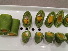 芒果菠菜卷-丁老爷子苏香圆