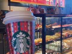 太妃榛果燕麦拿铁-星巴克(深圳北站B5检票口)