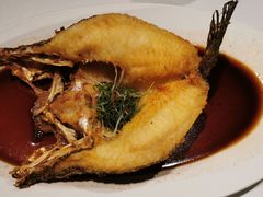 黄油花雕浸笋壳鱼-玫瑰厅上海菜(兴国路店)