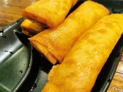 韭黄肉春卷-韩萍老南京馄饨(河西万达店)