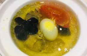 Pigeon and Pigeon Egg Stew