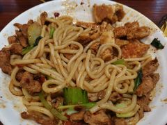新疆鸡肉炒米粉-阿拉木汗餐厅(山大路店)
