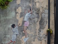 -槟城街头艺术街区