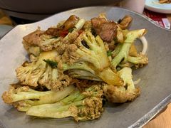 状元铁锅有机菜花-宏状元现熬粥·京味菜(黄寺大街店)