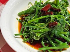 炝拌丝瓜尖-西贝(万达店)