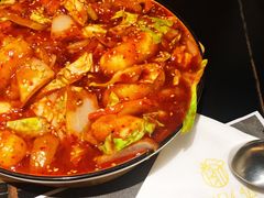 鱼饼炒年糕-博欧姆新派韩国料理·炸鸡(艾尚店)