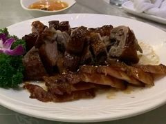 子姜紫苏炒农家鸭-美景家宴