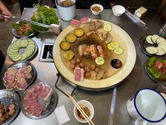 -老姐石板烧烤+铜炭火锅(总店)