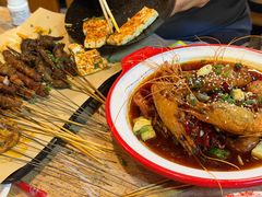 -郑记•不夜城烧烤•龙虾•虾蟹(黄鹤楼店)