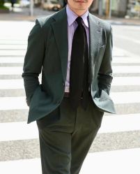 点击看大图 -怒马会 全麻衬西装高级定制