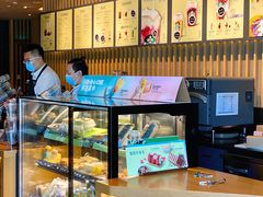 面包甜点陈列柜-星巴克(北京万科时代广场店)