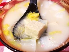 鳮汤豆腐煮青菜-西贝莜面村(万象天地店)
