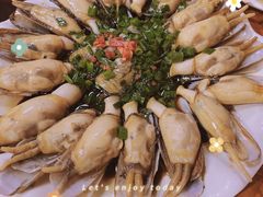葱油蛏子-温州一家人美食(西木头市店)