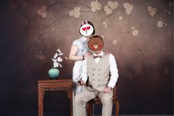 -时光纪亲子全家福照相馆(静安店母女写真父母纪念照)