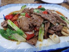 肝腰合炒-雨田饭店