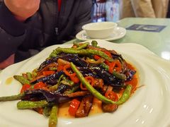 长豆角烧茄子-黄家饺子东北特色菜馆(湖滨商业街店)