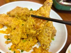 咸蛋黄鸡翅-谢记上海大排档(长寿路店)