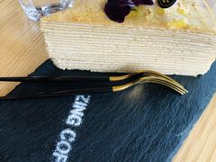 茉莉千层蛋糕-ZING COFFEE 镜咖啡