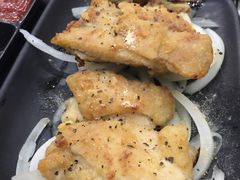 香煎雞腿排-台烘平价铁板烧(奥城店)