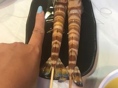 花竹虾-鲜入围煮花胶鸡海鲜火锅