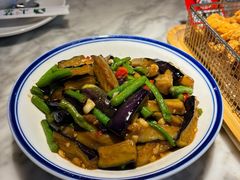 茄子烧豆角-小菜园新徽菜(苏州繁花中心店)