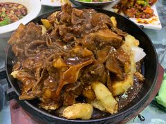 招牌板烧牛舌尾-桃子餐厅·天津菜(红星路直营店)
