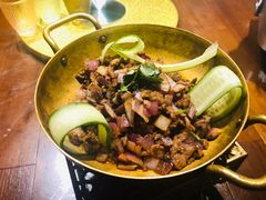 干锅孜然羊肉-楼兰新疆主题餐厅(苏州中心店)