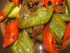 尖椒炒牛肉-湛江花园酒店·桃园馆