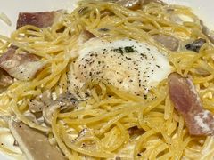 培根蛋汁面-TAMATI(巴黎贝甜韩式西餐厅店)
