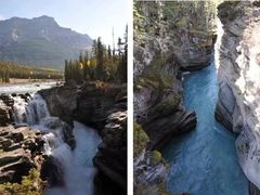 -阿萨巴斯卡瀑布观景点