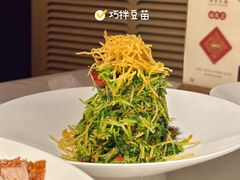 巧拌豆苗-四季民福烤鸭店(前门大栅栏店)