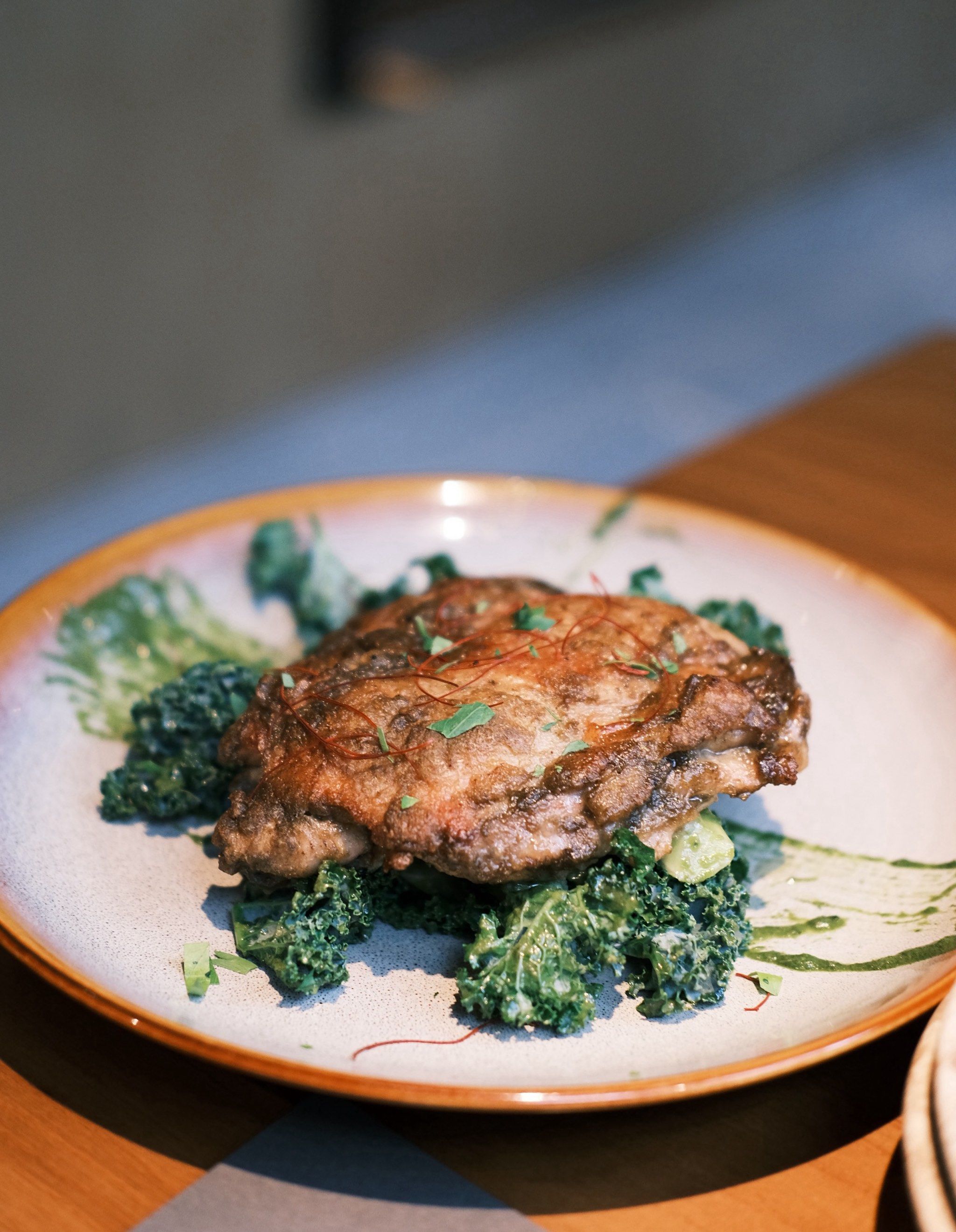 西餐爱好者

09「烤新西兰臻藏级小战斧牛扒」点的5成熟!