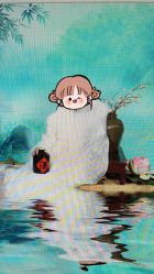 -后宫·古装汉服京剧儿童亲子全家福摄影