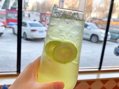 青柠小麦草-捷信牛奶甜品世家(学府店)