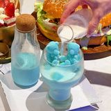 12寸超大汉堡🍔➕彩虹🌈女王杯的快乐组合