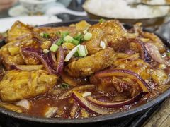 铁板毛豆腐-徽州美食(三十年老店)