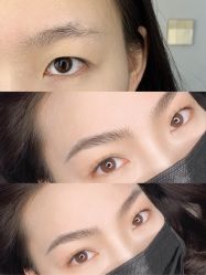 点击看大图 -杨益美学·野生眉半永久纹眉发际线