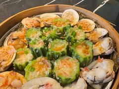 双蒜丝瓜蒸酿美贝-粤·向群饭店(二沙岛店)