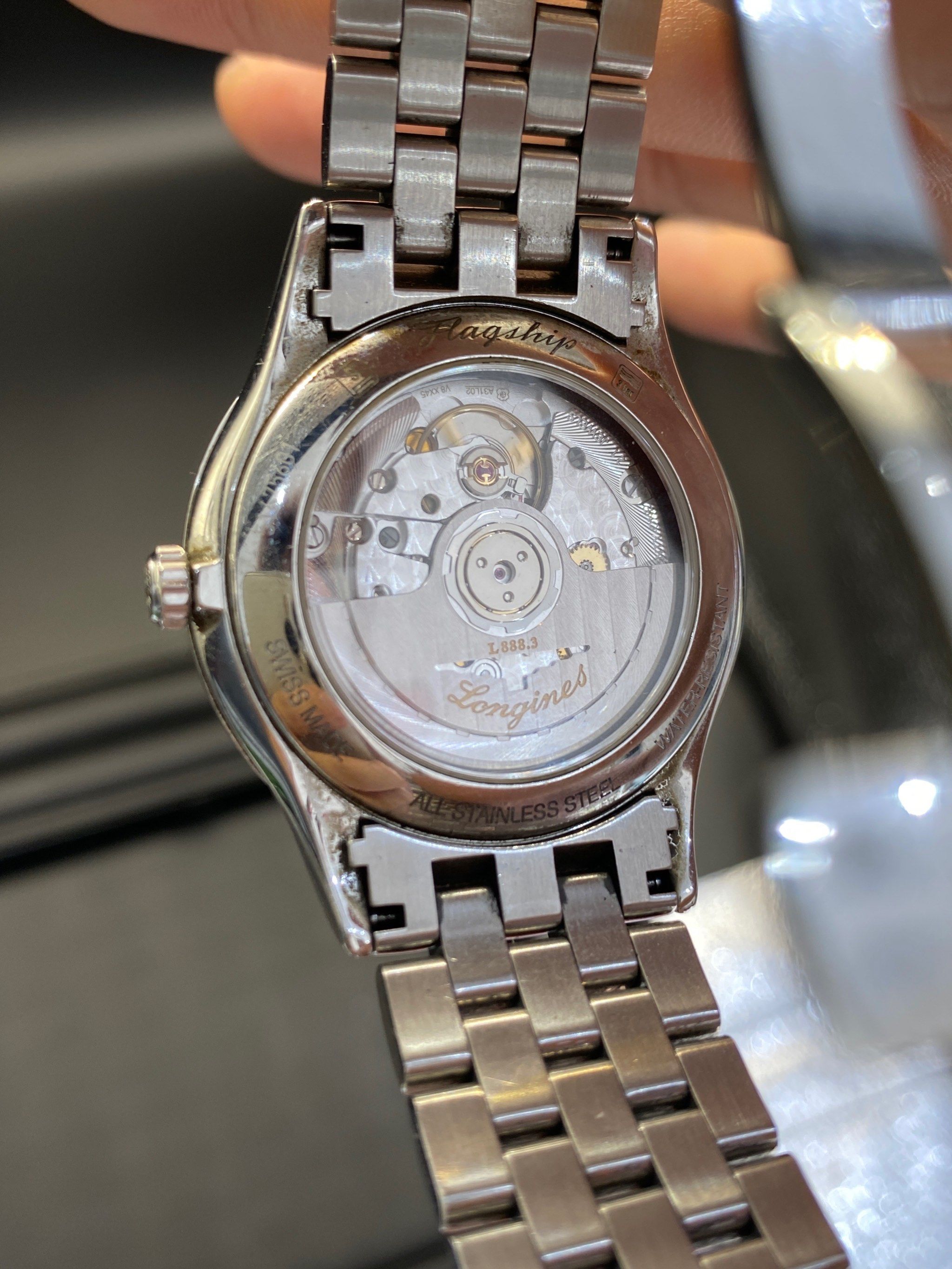 浪琴  l4.974.4 军旗系列经典蓝