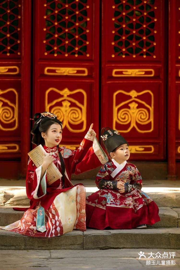 古风姐弟汉服之约