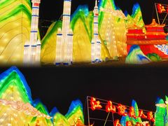 -欢乐海岸椰林沙滩-2025湾区超级灯会