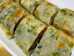 葱饼卷牛肉-台北楚楚园馅饼粥(虹桥南丰城店)