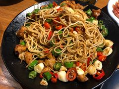 爆辣小公鸡炒面-望京一号·重庆江湖菜(工体店)