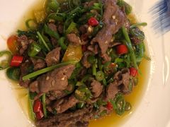小炒黄牛肉-高坎一品甲鱼庄(两河店)