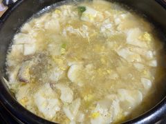 嫩豆腐汤-万兴佳烤肉·长白山老味道(宏泰广场店)