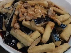 蛤蜊肉拌茄子-华春餐馆(鱼山路店)