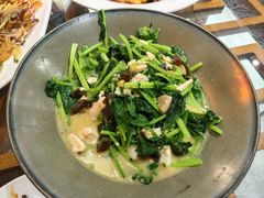 上汤菠菜-良师门滨海人家·海鲜·家常菜(滨海城店)